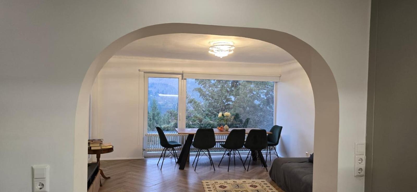 Wohnung Im Schwarzwald Mit Panorama Blick Kleines Wiesental Exteriér fotografie